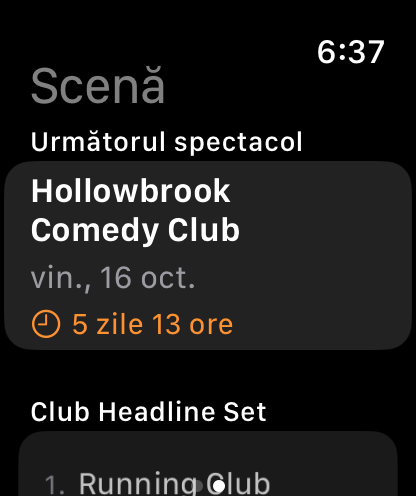 Bitbook pe Apple Watch: următorul spectacol, cu setul lui dedesubt